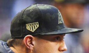 D-backs, MLB wear special gear to celebrate Armed Forces Weekend