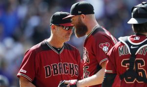 Lovullo: D-backs have not discussed moving Archie Bradley back to SP