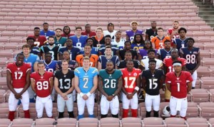 Rookie photo highlights Cardinals new WR's height difference
