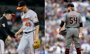 D-backs select RHP Stefan Crichton, option Jimmie Sherfy to Reno