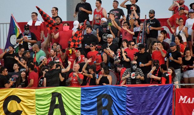Los Bandidos, Phoenix Rising supporters...