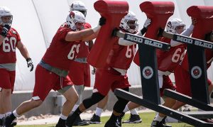 Cardinals offensive line looking to turn page from injury-filled 2018