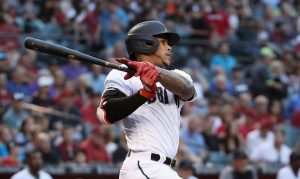 D-backs' Ketel Marte exits game vs. Giants with groin cramp