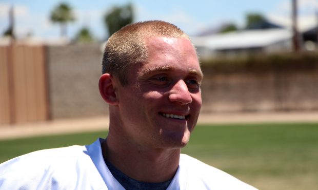 Jarrod Harrington was a standout defensive back in high school but has found success as a receiver ...