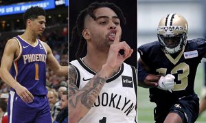 Athletes post cryptic (and non-cryptic) tweets about Booker/Russell pairing