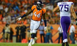 Cardinals claim former Denver Broncos LB Jeff Holland off waivers