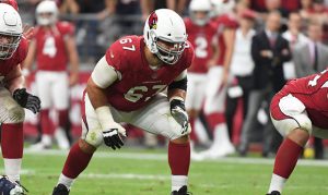Cardinals OL Justin Pugh out with minor shoulder injury