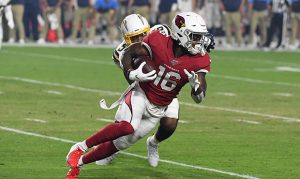 Sherfield up, White down after first Cardinals preseason opportunity