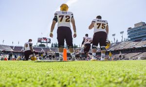 ASU senior center Cade Cote out with broken foot, freshman West to start
