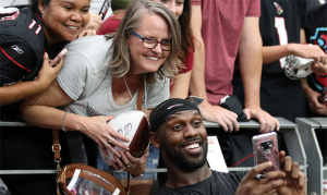 Athletes are at the top of their game, but fans could do much better