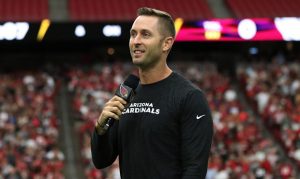 Kingsbury still 'excited' about young WRs after Cardinals work out Crabtree