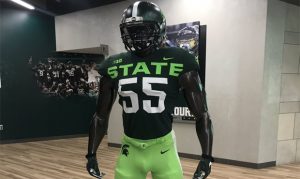 Michigan State's new uniforms have people washing their eyes out