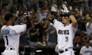 D-backs rookie Josh Rojas crushes first major league home run