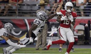 Report: Arizona Cardinals won't tender WR Trent Sherfield
