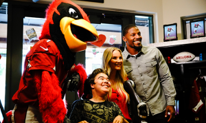 Arizona Cardinals' David Johnson dedicates fourth David's Locker