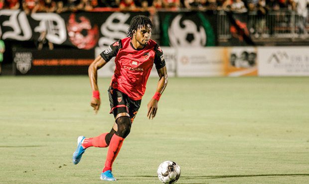 Kevon Lambert. (Twitter photo/@PHXRisingFC)...