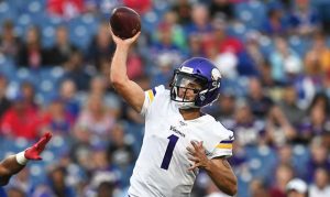Cardinals add former Vikings QB Kyle Sloter, others to practice squad