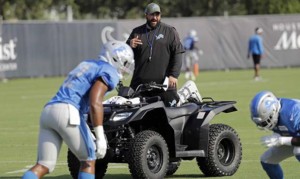 Lions coach Patricia, Cardinals’ Kingsbury blindly feel each other out
