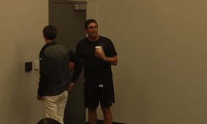 'Golly': Ron Rivera leaves presser when pressed on Cam Newton's health