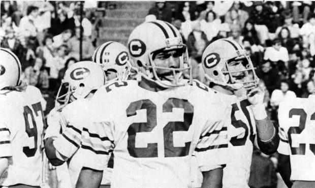 Herm Edwards was a standout defensive player at California and still holds the single-game intercep...