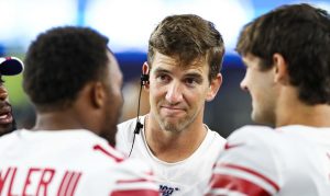 Report: Giants wanted Eli Manning to practice like he's Kyler Murray