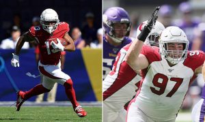 Cardinals' Kliff Kingsbury vague on Christian Kirk, Zach Allen injuries