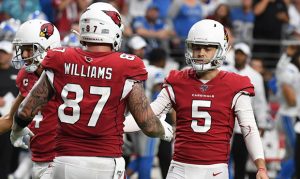 Cardinals' Zane Gonzalez named NFC Special Teams Player of the Month