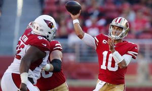 Arizona Cardinals fall late to Jimmy Garoppolo, San Francisco