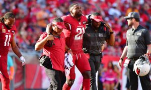 Cardinals CB Patrick Peterson 'day-to-day' after calf injury vs. Bucs
