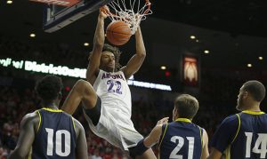 Arizona Wildcats forward Zeke Nnaji named Pac-12 Freshman of the Week