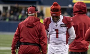 Report: Cardinals QB Kyler Murray's MRI shows 'minor hamstring pull'