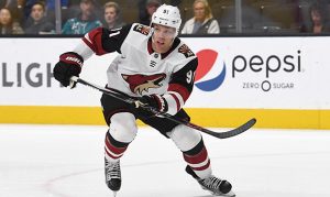Taylor Hall assists game-winning goal in debut, Coyotes beat Sharks
