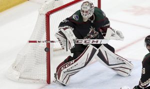 Arizona Coyotes recall goalie Adin Hill from AHL Tucson
