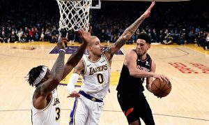 Stephen A. Smith proposes Suns trade Devin Booker to Lakers. That's the joke