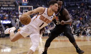 Clippers get physical with Booker, Ayton's ascent continues in Suns loss