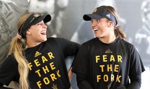 ASU softball prepares for season with a new-look outfield