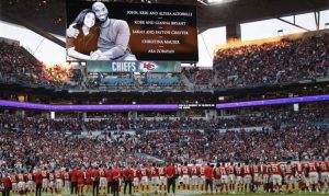 Basketball legend Kobe Bryant honored at Super Bowl