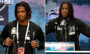 WRs CeeDee Lamb, Jerry Jeudy met with Cardinals at NFL Draft Combine