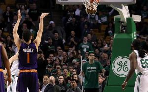 On this night, Suns’ Booker did something Jordan and Bird never did
