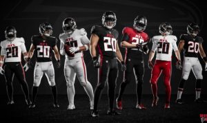 Atlanta Falcons release new uniforms early, turn to black