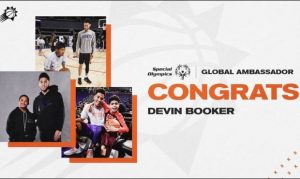 Suns guard Devin Booker named Special Olympics global ambassador