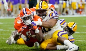 LSU DL Rashard Lawrence selected by Cardinals in 4th round of NFL Draft