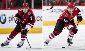 Coyotes' Clayton Keller, Conor Garland to team up in NHL 20 series
