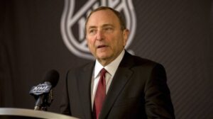 NHL commissioner Gary Bettman on potential Coyotes arena: 'We love being here'