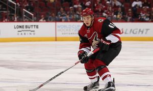 Arizona Coyotes sign defenseman Dysin Mayo to 1-year, 2-way deal