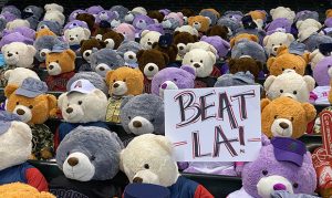 D-backs fill seats with teddy bears for Phoenix Children's Hospital