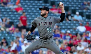 Alex Young to pitch in place of injured Madison Bumgarner for D-backs