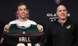 Coyotes CEO Gutierrez waiting on GM search, Hall contract talks