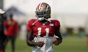 ASU 1st-rounder Brandon Aiyuk leaves 49ers practice with injury