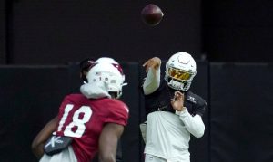 Kyler Murray: Knowledge of Cardinals offense will help reduce sacks, risks
